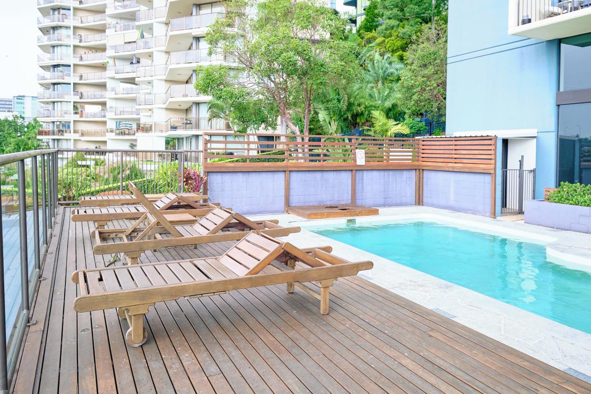 River Plaza Apartments Brisbane Southbank Kültér fotó