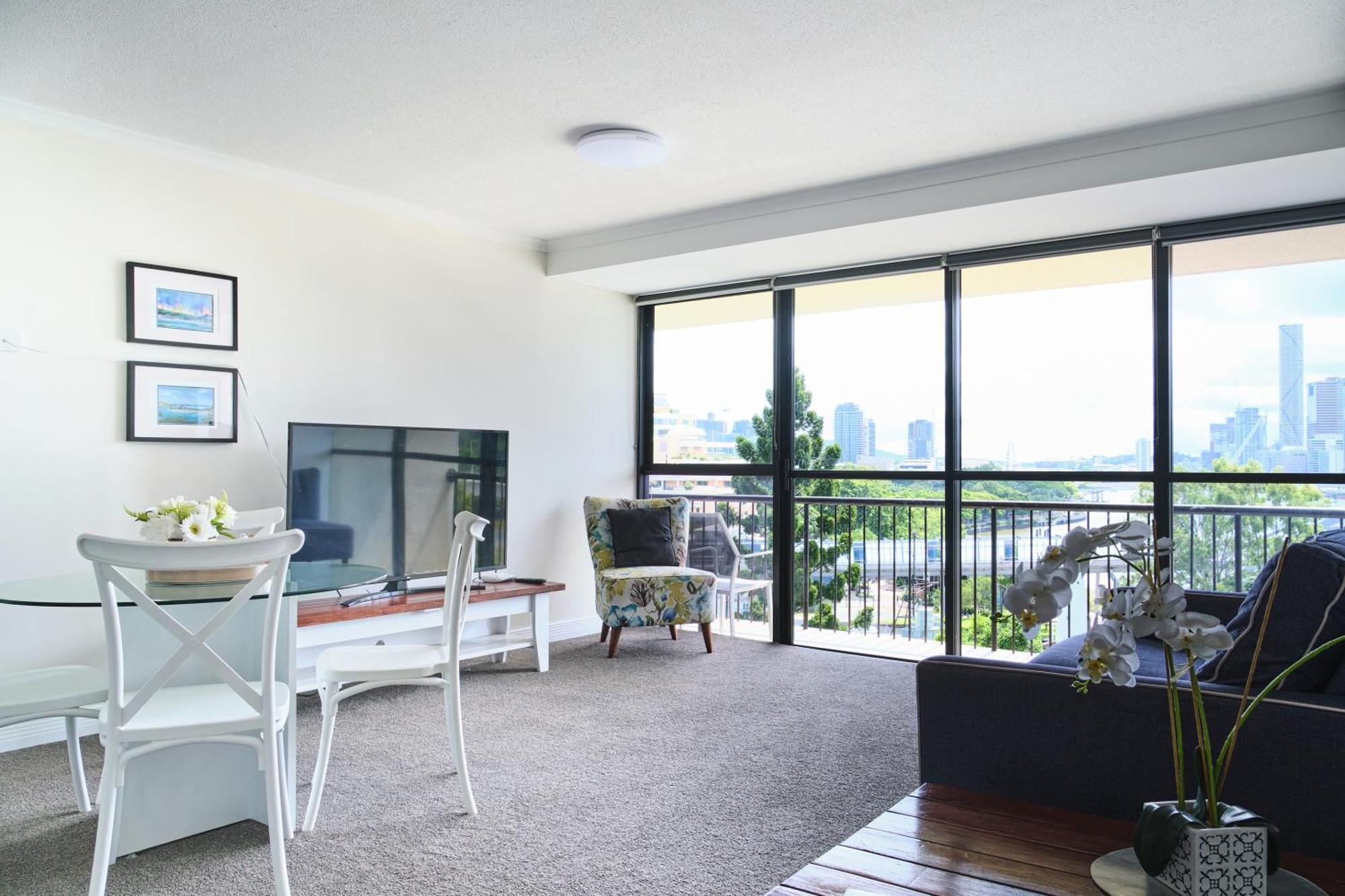 River Plaza Apartments Brisbane Southbank Kültér fotó