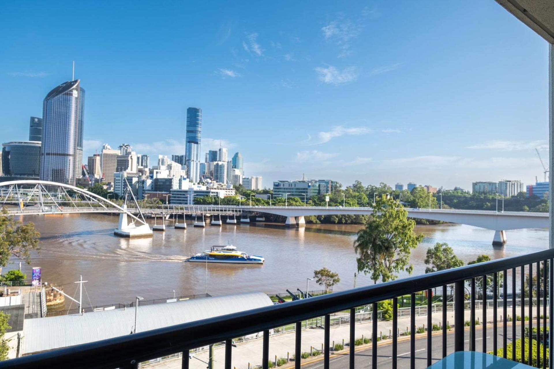 River Plaza Apartments Brisbane Southbank Kültér fotó