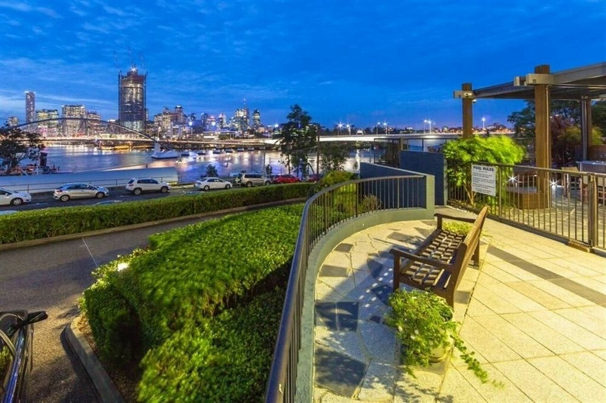 River Plaza Apartments Brisbane Southbank Kültér fotó
