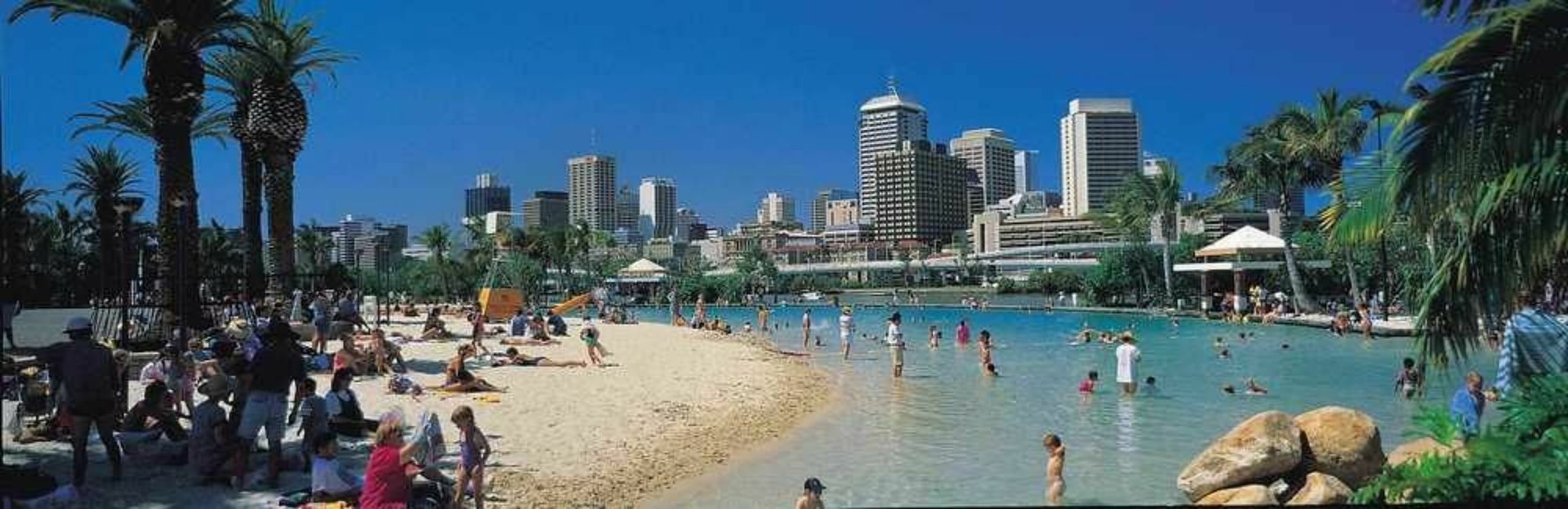 River Plaza Apartments Brisbane Southbank Kültér fotó